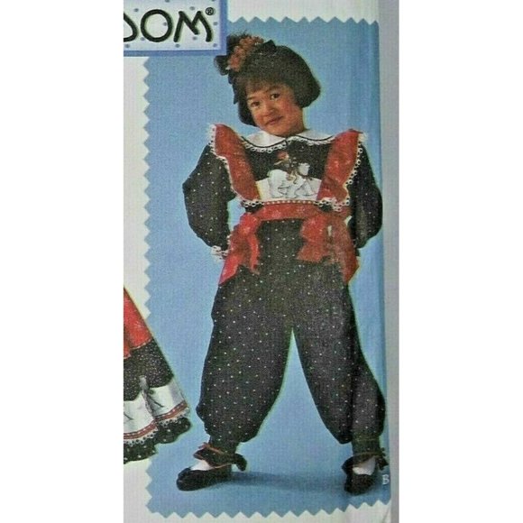 1993 Simplicity Pattern 8659 Daisy Kingdom Child's Dress Jumpsuit Size AA 2-4 - Picture 3 of 3